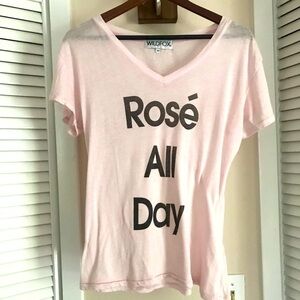 Wildfox Rose’ all Day Tee